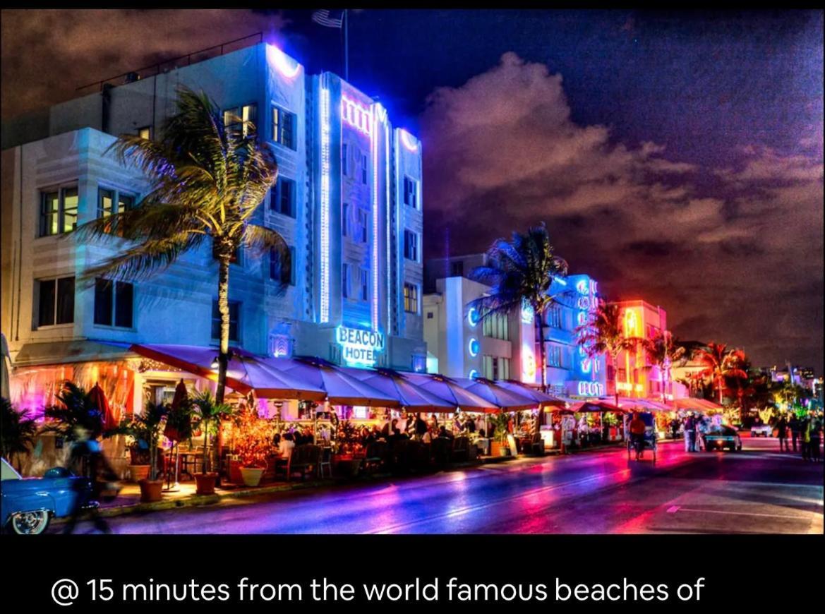 Ferienwohnung Beautiful House 7 Min From Miami Airport W Free Parking Exterior foto